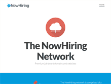 Tablet Screenshot of nowhiring.com.au