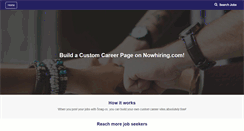 Desktop Screenshot of nowhiring.com