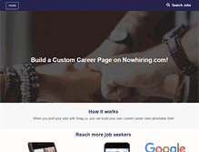 Tablet Screenshot of nowhiring.com